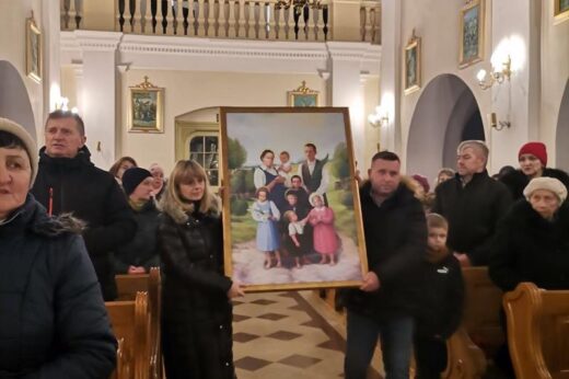 peregrynacja relikwii bł. Rodziny Ulmów